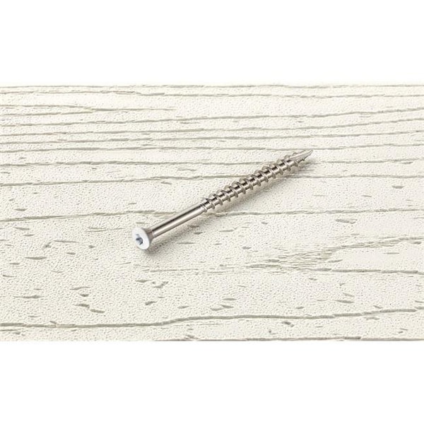 Starborn 5001462 No.8 x 2.5 in. Star Trim Head Stainless Steel Deck Screws; Pack of 350 5001462 - main